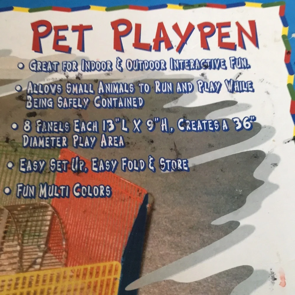 Pet Playpen for Small Pets.